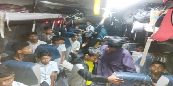 नागेपल्ली : ख्रिस्ती मिशनरींच्या अनधिकृत वसतिगृहातून ९१ विद्यार्थ्यांना बाहेर हलविले