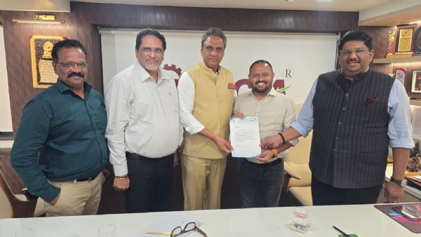 चेंबर च्या राज्य मुख्य समन्वयकपदी वेदांशू पाटील यांची निवड