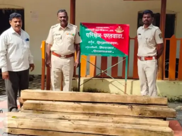 मांगिया-पानझरी रस्त्यावर 40 हजार रुपयांचे सागवान जप्त:अज्ञात आरोपींविरोधात गुन्हा दाखल, वन विभागाची कारवाई मांगिया-पानझरी रस्त्यावर 40 हजार रुपयांचे सागवान जप्त:अज्ञात आरोपींविरोधात गुन्हा दाखल, वन विभागाची कारवाई