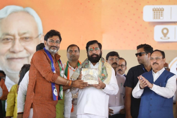 एकनाथ शिंदे बिहार एकनाथ शिंदे बिहार