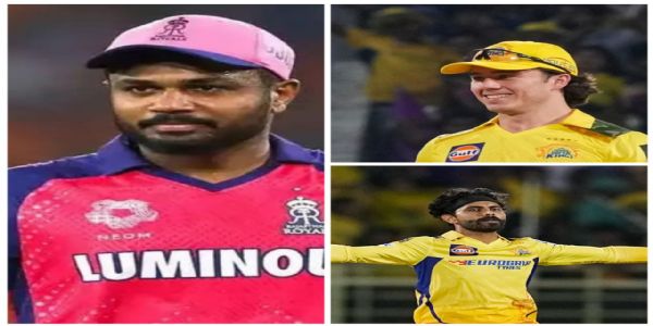 जडेजा आणि सॅमसनच्या बदलीसाठी चेन्नई आणि राजस्थानमधील संभाव्य कराराची चर्चा