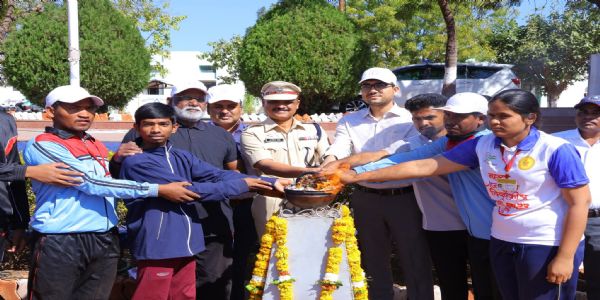 स्पर्धेत सहभागी झालेला प्रत्येक दिव्यांग खेळाडू हा विजेता स्पर्धक - जिल्हा पोलीस अधीक्षक