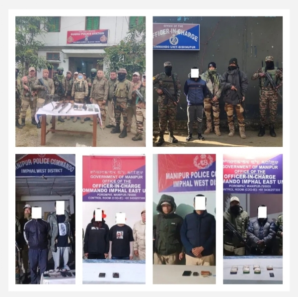 Arms cache seized Manipur Arms cache seized Manipur