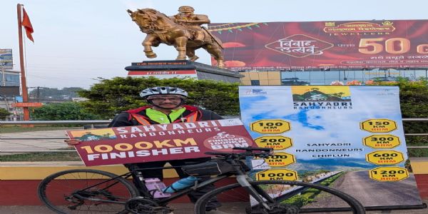 चिपळूणचे श्रीकांत जोशी यांची १००० किमी बीआरएम पूर्ण