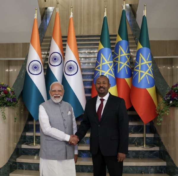 भारत-इथिओपिया संबंध मजबूत; आठ करारांवर स्वाक्षऱ्या