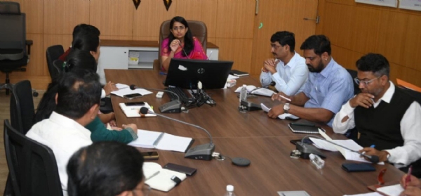 महानगरपालिका निवडणुकीच्या तयारीचा सखोल आढावा* आयुक्त सौम्या शर्मा चांडक यांच्या अध्यक्षतेखाली महत्त्वपूर्ण बैठक