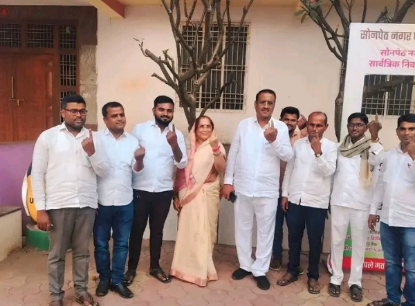 सोनपेठ नगरपालिकेत 78.10 टक्के मतदान : मतदानाच्या टप्प्यात मतदारांचा अभूतपूर्व उत्साह