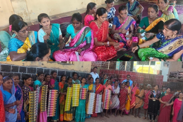 महिला सक्षमीकरणाचा आदर्श उपक्रम; गाणी–कोंढे येथे अगरबत्ती निर्मिती प्रशिक्षण