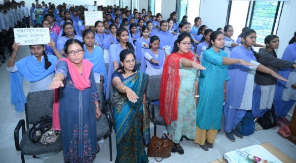 मतदान टक्केवारी वाढविण्याकरिता नव मतदारांना साद मतदानाचा वाढावा टक्का महानगरपालिकेचा निर्धार पक्का