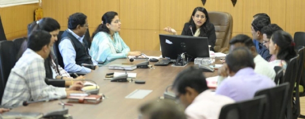 अमरावती महानगरपालिकेत निवडणूक पूर्वतयारीसाठी बैठक बैठकीत नियंत्रण अधिकारी, सहाय्यक अधिकारी यांची उपस्थिती