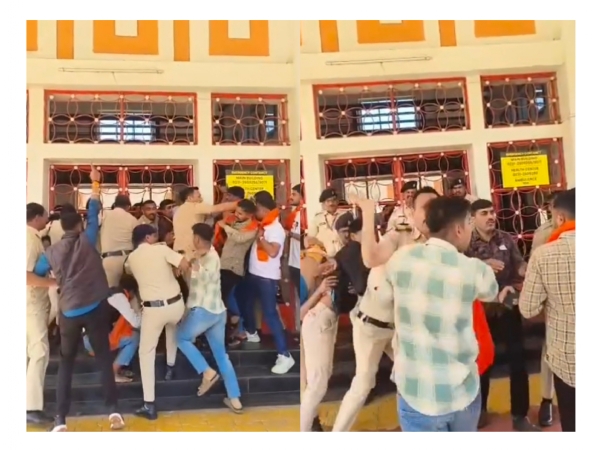 शिवाजी विद्यापीठात अभाविपचे आंदोलन