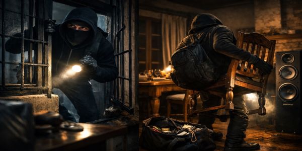 कर्जत येथे फार्महाउस फोडून १.४१ लाखांचा मुद्देमाल चोरीस