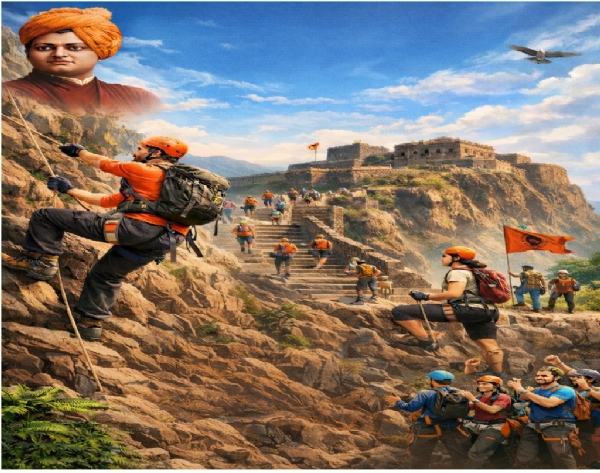 जानेवारीला रायगडावर गडरोहण स्पर्धा