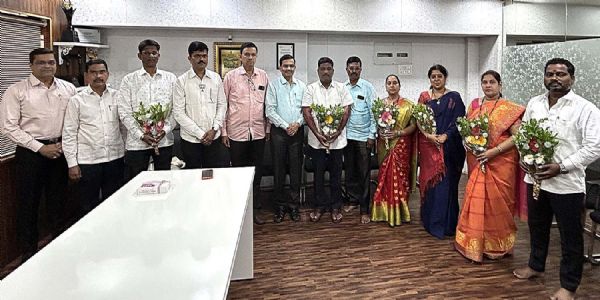 रत्नागिरीत भाजप नवनिर्वाचित नगरसेवकांचा जिल्हा संयोजकांकडून सत्कार