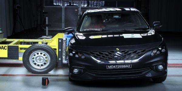 लॅटिन एन-कॅप क्रॅश टेस्टमध्ये अपडेटेड बलेनोला 2-स्टार रेटिंग