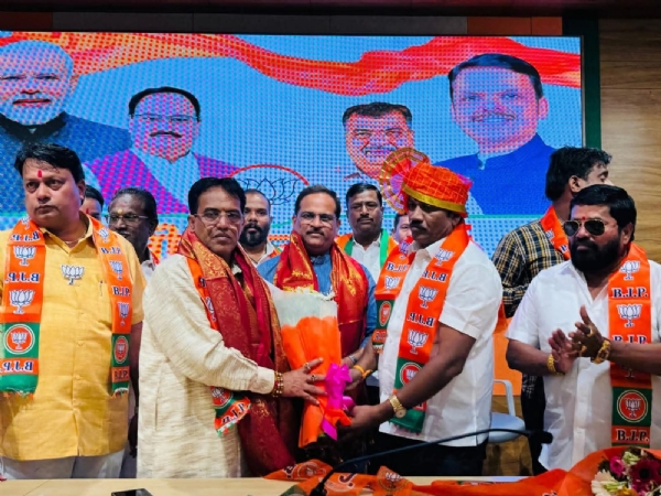 एकनाथ काळे यांनी अधिकृतपणे भारतीय जनता पार्टीमध्ये प्रवेश