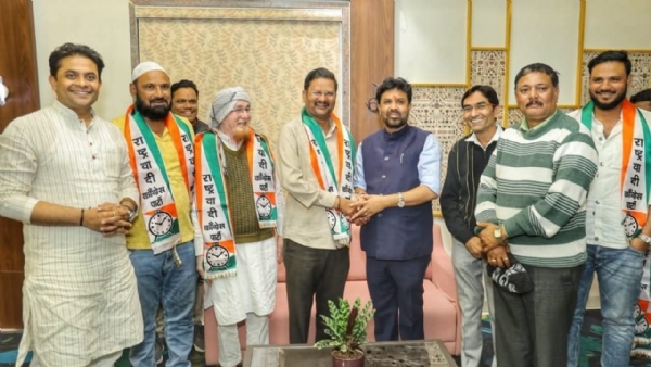 काँग्रेसचे यशपाल कांबळे यांचा राष्ट्रवादी काँग्रेस पक्षात प्रवेश