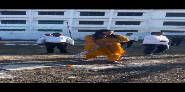 अकोला - राज्यस्तरीय शालेय बेसबॉल क्रीडा स्पर्धेचा  जिल्हाधिकाऱ्यांच्या हस्ते शुभारंभ