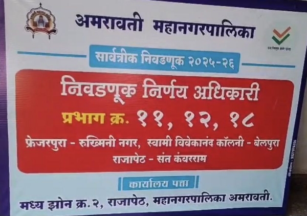 अमरावती महापालिका निवडणूक ... दुसऱ्या दिवशी ७९४ अर्जाची उचल तर दोघांचा उमदेवारी अर्ज दाखल