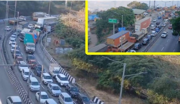 Christmas holidays and traffic jams