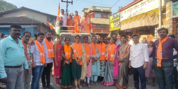 श्रीवर्धनमध्ये उद्धव ठाकरे सेनेची रॅली