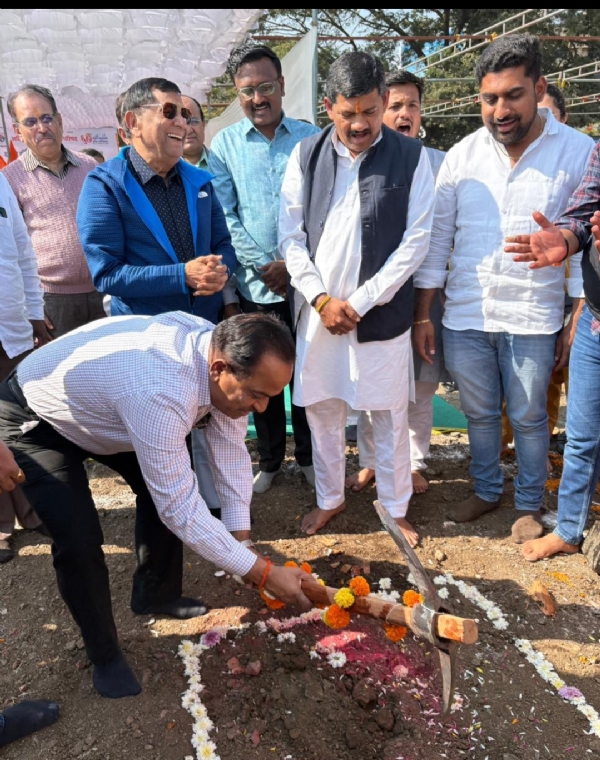 अभाविप पश्चिम महाराष्ट्र प्रांताचे 60 वे हीरक महोत्सवी अधिवेशनाच्या सभास्थळ मंडप कामाचे भूमिपूजन...