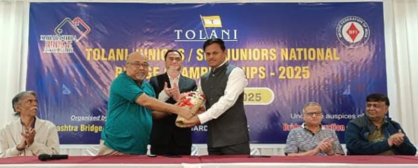 ब्रीज राष्ट्रीय स्पर्धेला मोठ्या उत्सहात