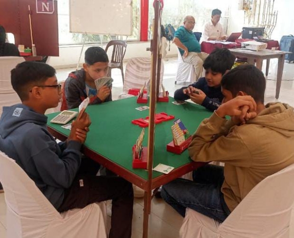 ब्रीज राष्ट्रीय स्पर्धेला मोठ्या उत्सहात सुरवात.