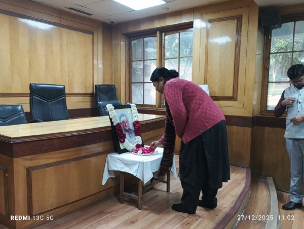 राजधानीत डॉ. पंजाबराव देशमुख यांच्या जयंतीनिमित्त अभिवादन