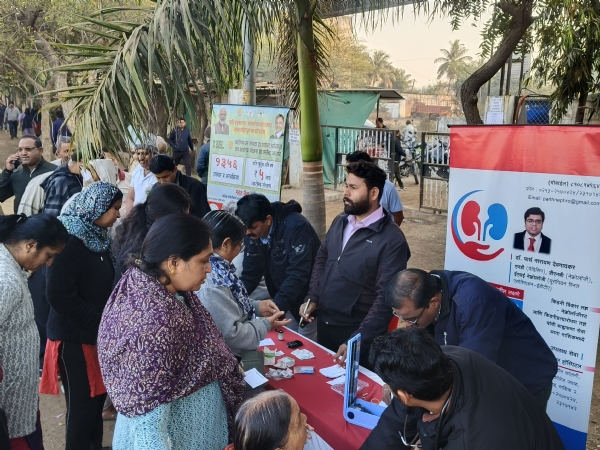 गामने मैदानात 168 जेष्ठ नागरिकांची