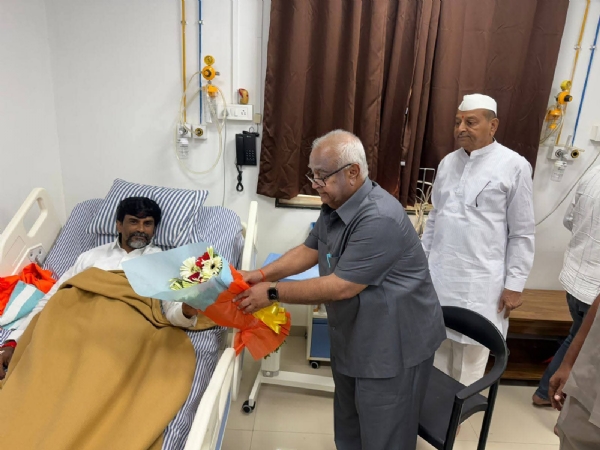 संघर्ष योद्धा श्री. मनोज दादा जरांगे पाटील यांची सदिच्छा भेट