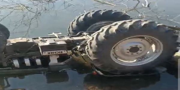 अमरावती : ट्रॅक्टर नदीत कोसळून शेतकऱ्याचा मृत्यू, मजूर जखमी