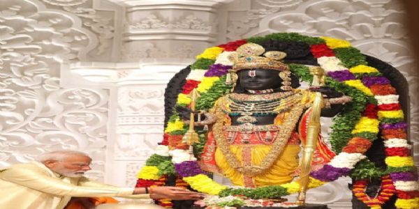 अयोध्येत रामलल्लाच्या प्राण-प्रतिष्ठापनेचा दुसरा वर्धापनदिन, पंतप्रधानांनी दिल्या शुभेच्छा