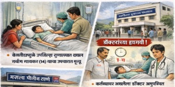 रायगड : निष्काळजीपणा करणाऱ्या डॉक्टरांवर गुन्हा दाखल