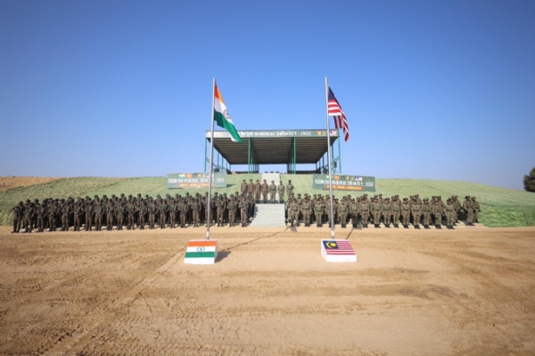 India-Malaysia joint military training exercise India-Malaysia joint military training exercise