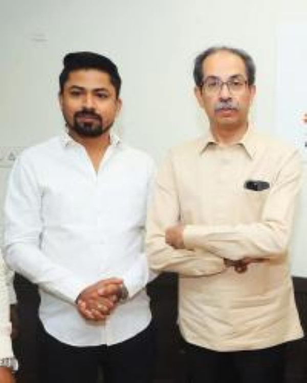 ठाकरेंच्या शिवसेना युवासेना जिल्हाधिकारीपदी प्रतिक पाटील यांची नियुक्ती