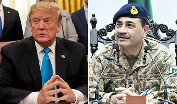 ४४ अमेरिकन खासदारांनी असीम मुनीरवर व्हिसा बंदी आणि मालमत्ता गोठवण्याची केली मागणी ४४ अमेरिकन खासदारांनी असीम मुनीरवर व्हिसा बंदी आणि मालमत्ता गोठवण्याची केली मागणी