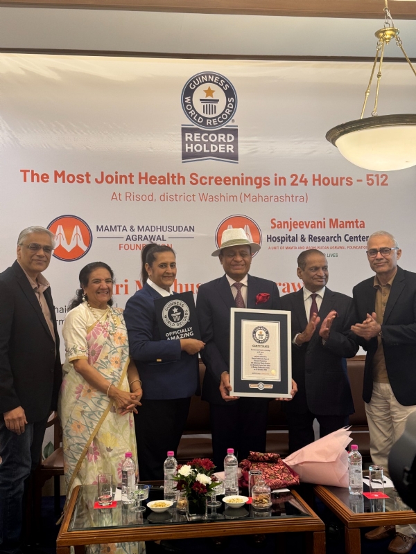 Pain-Free Maharashtra wins Guinness World Records Pain-Free Maharashtra wins Guinness World Records