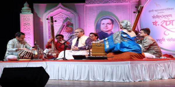 पं. सुरेश बापट यांच्या सुरेल गायनाने गुंफले पं. राम मराठे महोत्सवाचे पहिले पुष्प