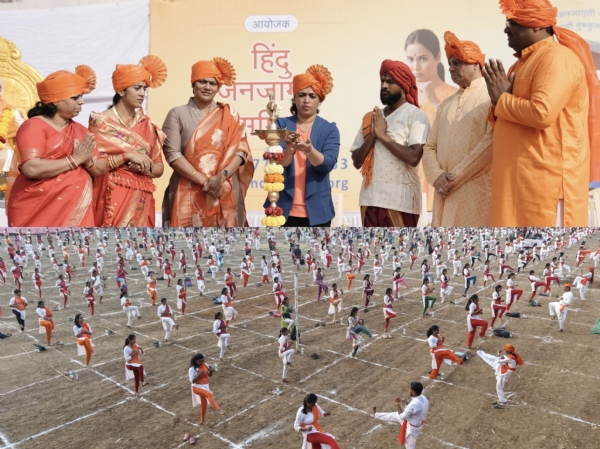 कोल्हापूर येथील शौर्य जागृती प्रशिक्षण शिबिर कोल्हापूर येथील शौर्य जागृती प्रशिक्षण शिबिर