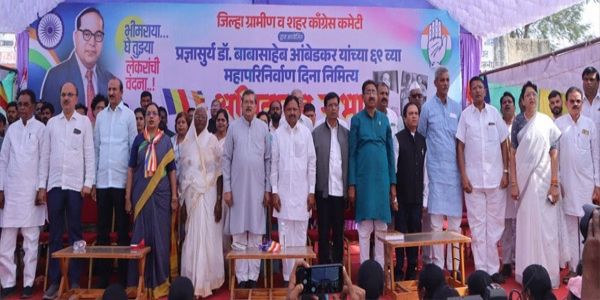 नया अकोला अभिवादन यात्रा नवी ओळख - मुकुल वासनिक