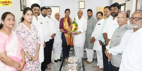 नांदेड-विविध क्षेत्रात प्रथीत यश मिळवणाऱ्यांचा भाजपच्या वतीने सत्कार