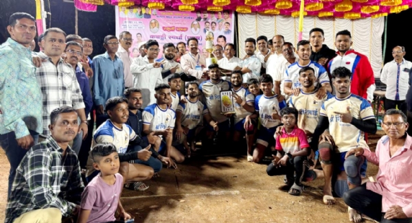 लिबागात कबड्डीचा उत्सव; शिवाई बांधण संघ ठरला विजेता