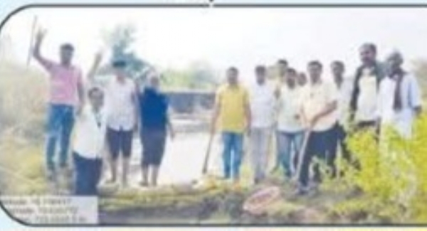 लोकसहभागातून बोरखेड येथे वनराई बंधारा बंधाऱ्यामुळे शेतकऱ्यांना होणार फायदा लोकसहभागातून बोरखेड येथे वनराई बंधारा बंधाऱ्यामुळे शेतकऱ्यांना होणार फायदा