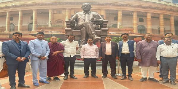 डॉ. आंबेडकरांचा पुतळा सामाजिक न्यायाच्या विचारांना चालना देणारा ठरेल - अण्णा बनसोडे