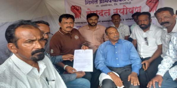 रत्नागिरी : शिवणे ग्रामस्थांचे शाळा आणि रस्त्यासाठीचे आंदोलन मागे