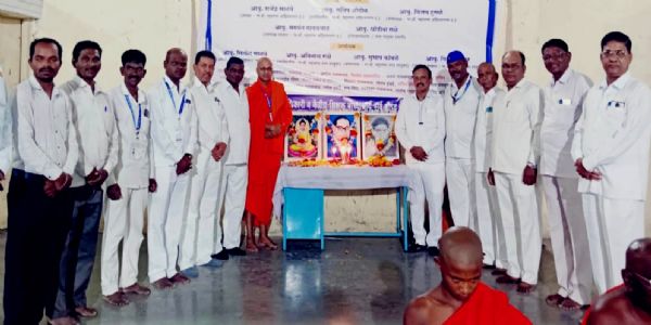 अहिल्यानगरात बौद्धाचार्य श्रामणेर शिबिराचा शुभारंभ