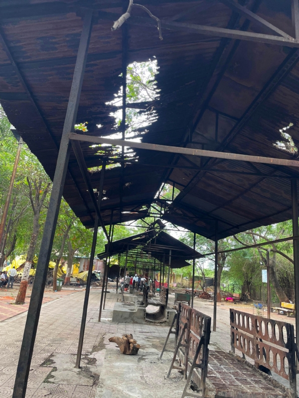 भिंगार स्मशानभूमीसाठी राष्ट्रवादी काँग्रेसची आ. संग्राम जगताप यांच्याकडे निधीची मागणी