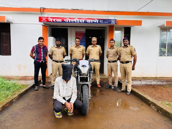 मोटारसायकल चोरास शिताफीने ४८ तासात अटक