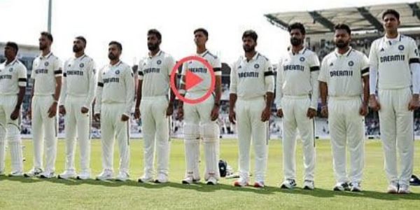विमान अपघातात प्राण गमावलेल्या नागरिकांना भारत-इंग्लंड संघांनी वाहिली श्रद्धांजली